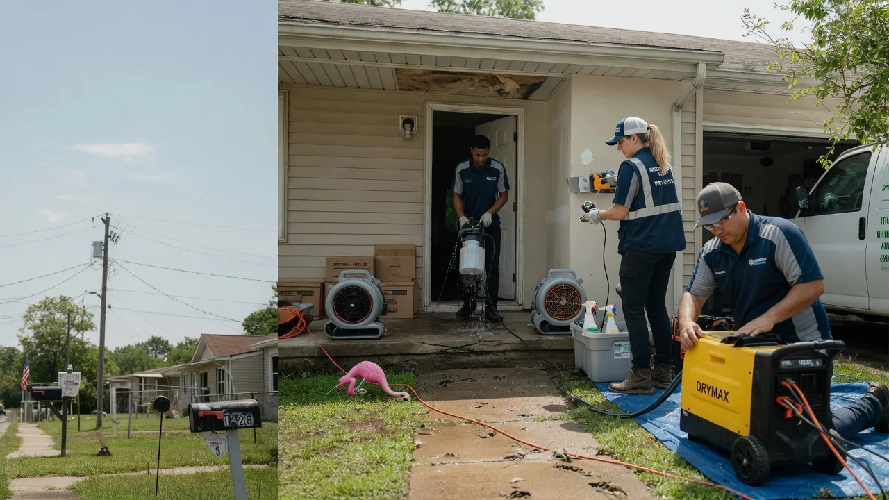 Storm Damage Water Removal in Vernon, MI near me